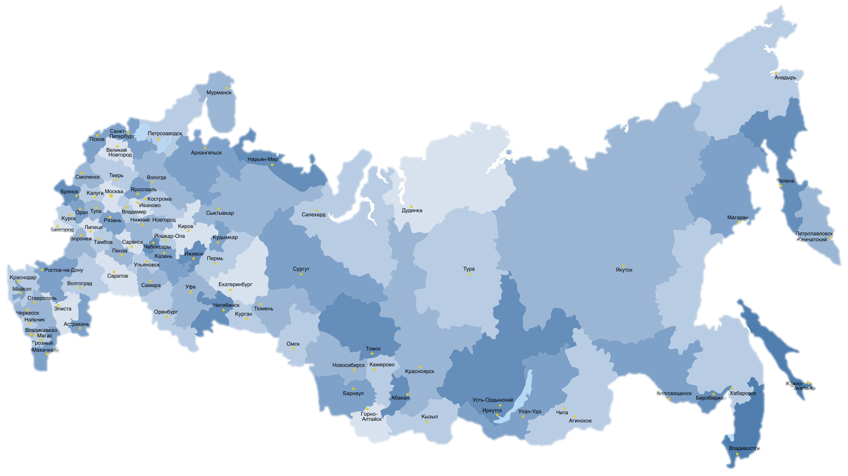 Карта России